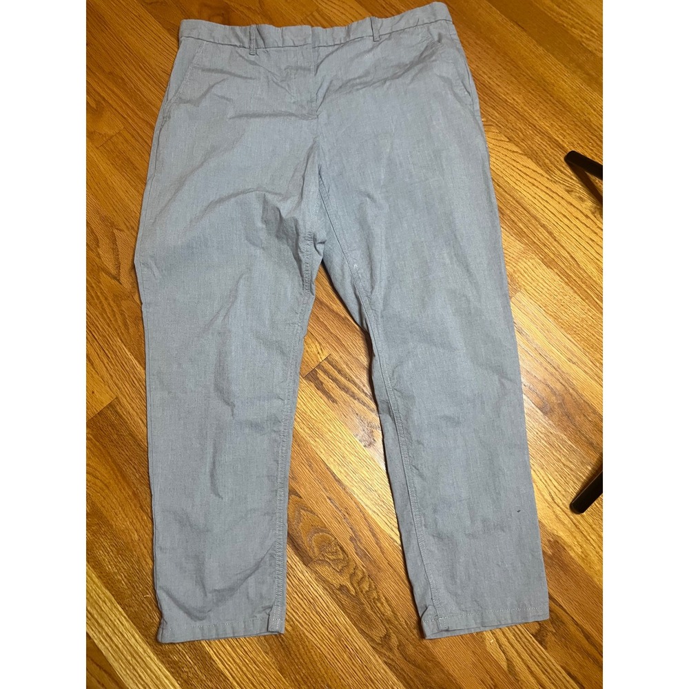 Gap Broken-In Straight Leg Chino Pants Size 16R gray Casual